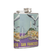 サンフランシスコUSAヴィンテージトラベルフラスコ フラスク (右)
