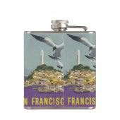 サンフランシスコUSAヴィンテージトラベルフラスコ フラスク (裏面)