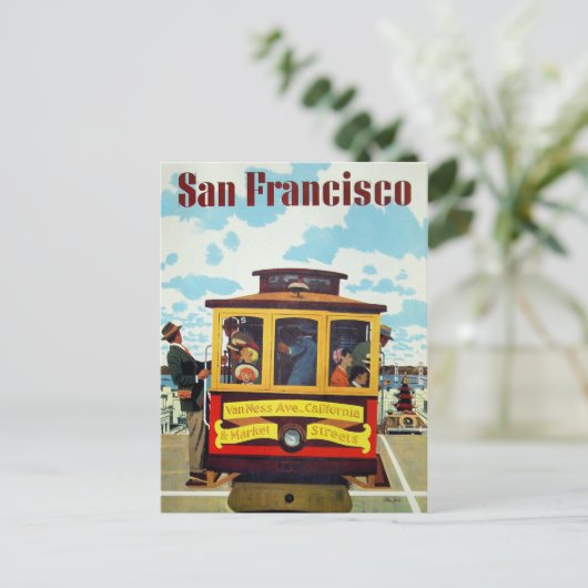 サンフランシスコUSAヴィンテージ旅行はがき ポストカード (スタンド正面)