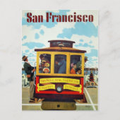 サンフランシスコUSAヴィンテージ旅行はがき ポストカード (正面)