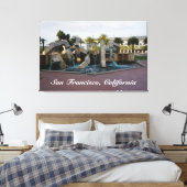 サンフランシスコVaillancourt Fountain #2 Canvas キャンバスプリント (インサイチュ (寝室))