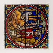 サンフランシスステンドグラス窓ジグソーパズル ジグソーパズル (横)