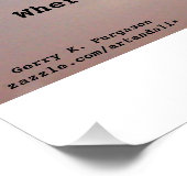 サンフランシス祈りの言葉光沢ポスター ポスター (コーナー)