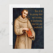 サンフランシス祈りの言葉CC0731ラファエル葉書 ポストカード (正面/裏面)