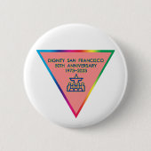 サンフランシス50周年記念 缶バッジ (正面)