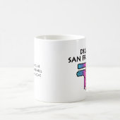 サンフランシスLGBTQコーヒーマグ コーヒーマグカップ (中央)