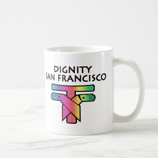 サンフランシスLGBTQコーヒーマグ コーヒーマグカップ (右)