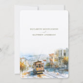 サンフランシ救スコ鉄道アドベンチャー 招待状 (裏面)