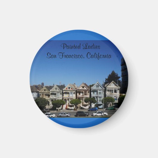 サンフランシ絵を描ステレディース#3マグネット マグネット (正面)