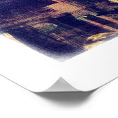 サンフラン観光ピークのミッション地区サンフランシスコ ポスター (角)