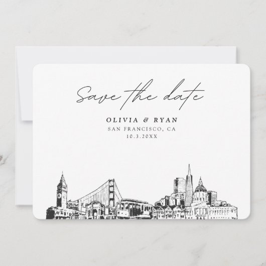 サンフラ結婚ンシモダンョンの日付の保存 招待状 (正面)