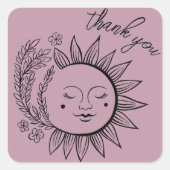 サンフローラボホサンキューシエレガントックダスティバラ スクエアシール (正面)