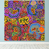 サンブラスアイランドモラコラージュ キャンバスプリント (インサイチュ (ウッドフロア))