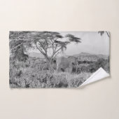 サンブルの象 バスタオルセット (ハンドタオル)