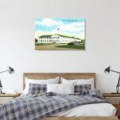 サンプソンエアフォースベース建物 キャンバスプリント (インサイチュ (寝室))