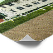 サンプソンエアフォースベース建物 ポスター (角)