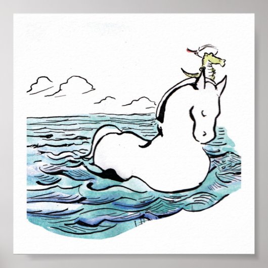 サンプソンセットセイルプリント ポスター (正面)