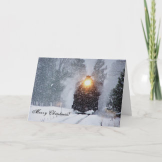 サンプターバレートレインクリスマスカード シーズンカード