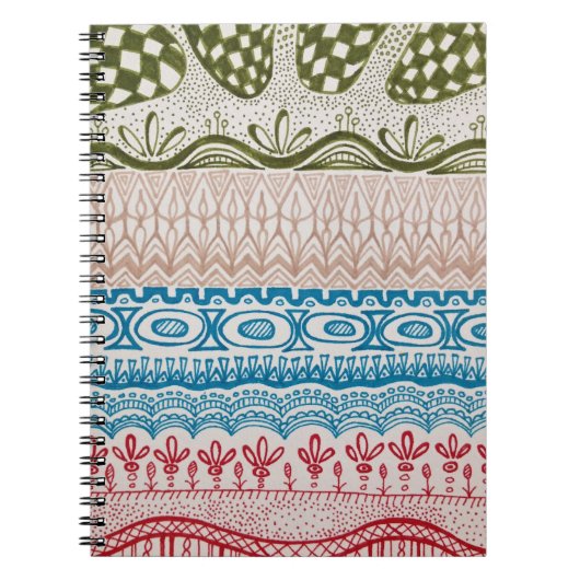 サンプラーのノート ノートブック (正面)