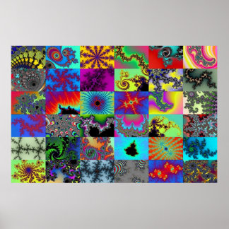 サンプラー（水カラー） ポスター