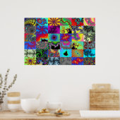 サンプラー(水カラー) ポスター (キッチン)