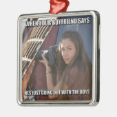 サンプルオーナメント メタルオーナメント (左)