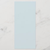 サンプルクラシックゴールデンパープルグリーン メニュー (裏面)