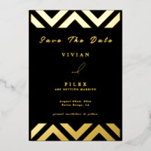 サンプルクラシックゴールデンラインウェーブ日付カードの保存