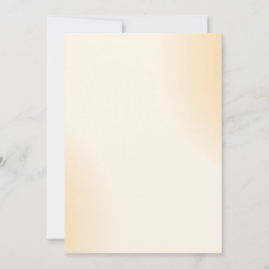 サンプルミニマリストクリーム結婚タイポグラフィ 招待状 (裏面)