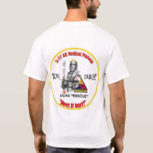 サンプル小隊のTシャツ Tシャツ (裏面)
