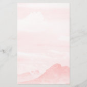 サンプル山の国の側の水色のメニューカード (裏面)