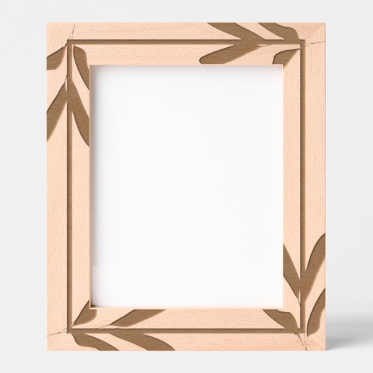 サンプル離れレーザ写真 レーザー彫刻フレーム (正面)