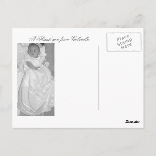 サンプル1 ポストカード (裏面)