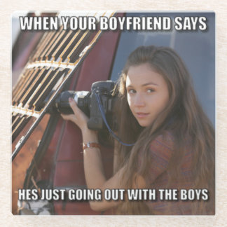 サンプル ガラスコースター