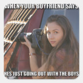 サンプル スクエアシール (正面)