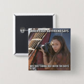 サンプル 缶バッジ (正面&裏面)