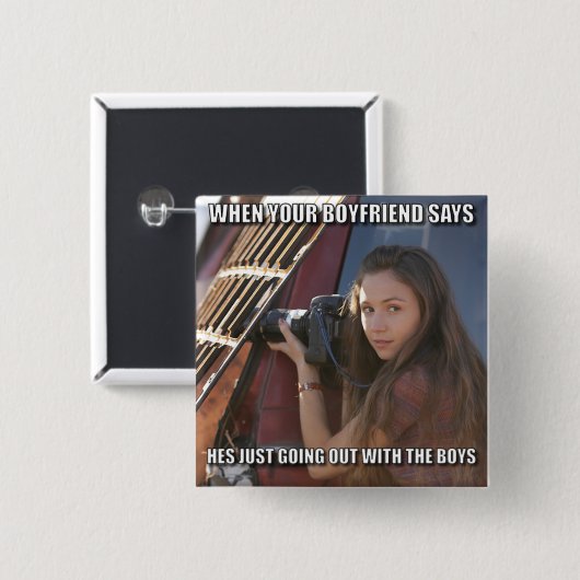 サンプル 缶バッジ (正面&裏面)