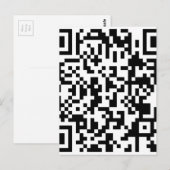 サンプルBitcoin QRコード ポストカード (正面/裏面)