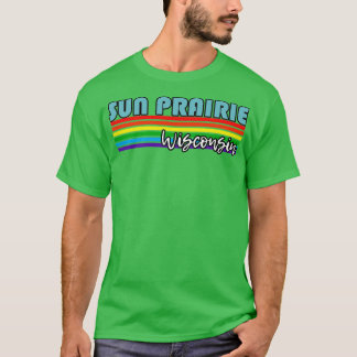 サンプレーリーウィスコンシンプライドサンプレーリーLGBTギフト Tシャツ