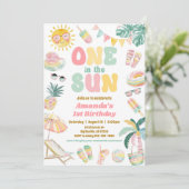 サンプールパーティの招待状 招待状 (スタンド正面)