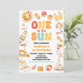 サンプールパーティの招待状 招待状 (スタンド正面)