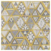 サンベアgeo yellow silver ファブリック (クローズアップ)