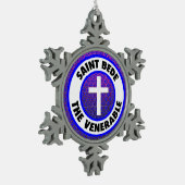 サンベドザベナブル スノーフレークピューターオーナメント (左)