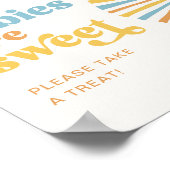 サンベビーは甘いサイン ポスター (角)