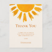 サンベビーシャワーありがとう ポストカード (正面)