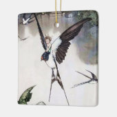 サンベリーナバイヒースロビンソン セラミックオーナメント (左)