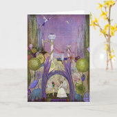 サンベリーナフェアリーテイルイラストレーションカード カード (黄色い花)