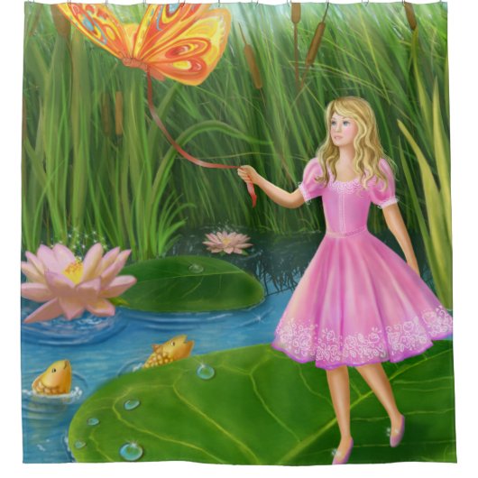 サンベリーナ シャワーカーテン (正面)