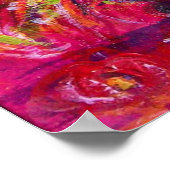 サンベリーナ、花籠および蝶 ポスター (角)