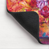 サンベリーナ、花籠および蝶 マウスパッド (コーナー)